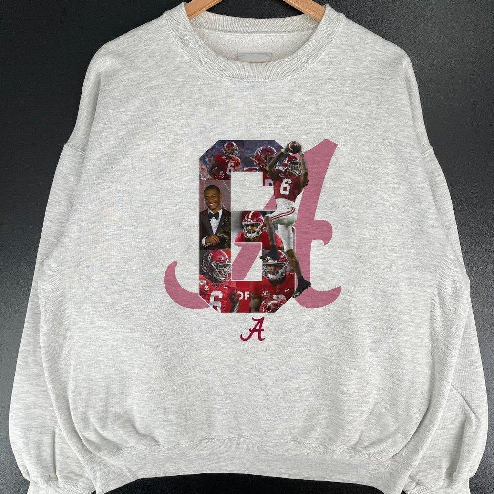 Alabama Crimson Tide Devonta Smith Retro College Sweatshirt